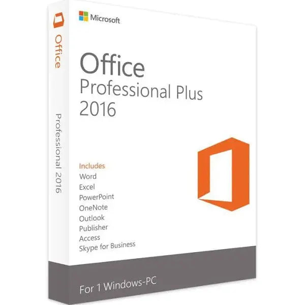 Licença Microsoft Office 2016 Professional Plus