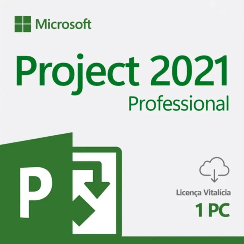 Licença Microsoft Project 2021 Professional
