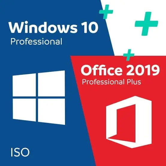 Licenças Windows 10 Pro + Microsoft Office 2019 Professional Plus