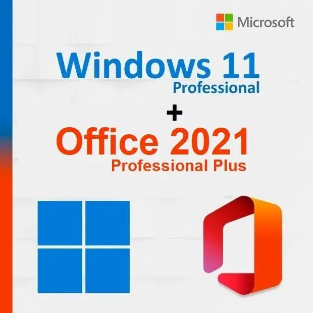 Licenças Windows 11 Pro + Microsoft Office 2021 Professional Plus
