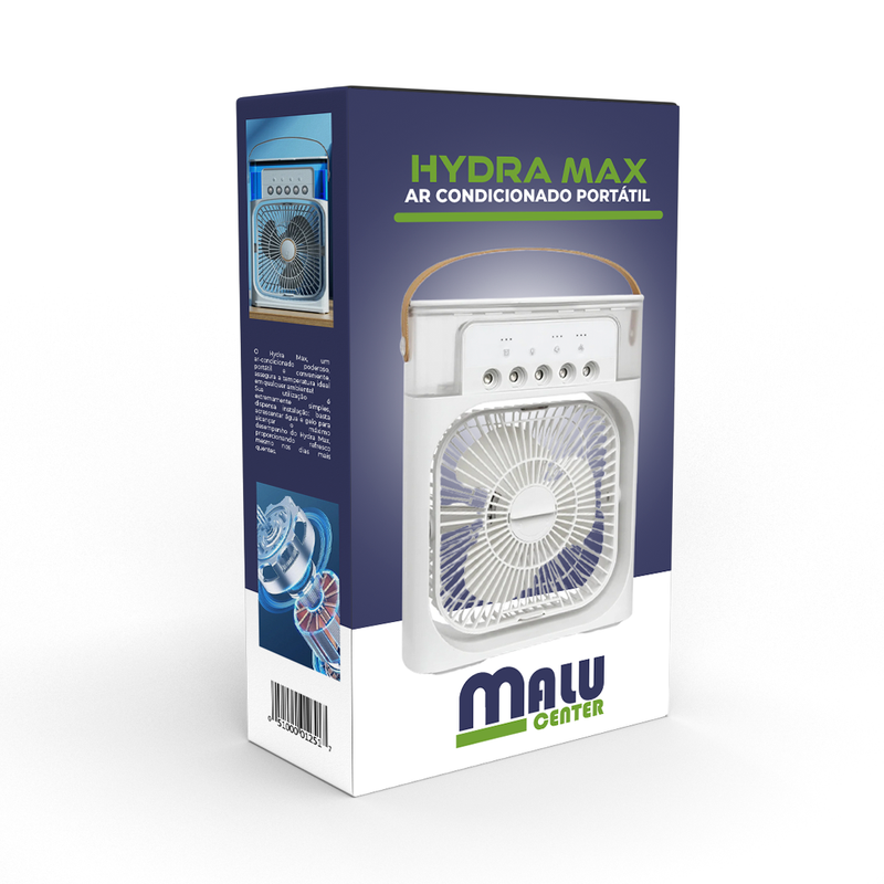 Ar Condicionado Portátil 3 em 1 Hydra Max - Ultra Potente